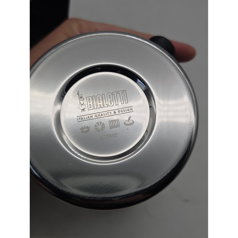 Bialetti Venus Stainless Steel Induction Stovetop 4-Cup Espresso Maker NEW Open - Picture 5 of 5
